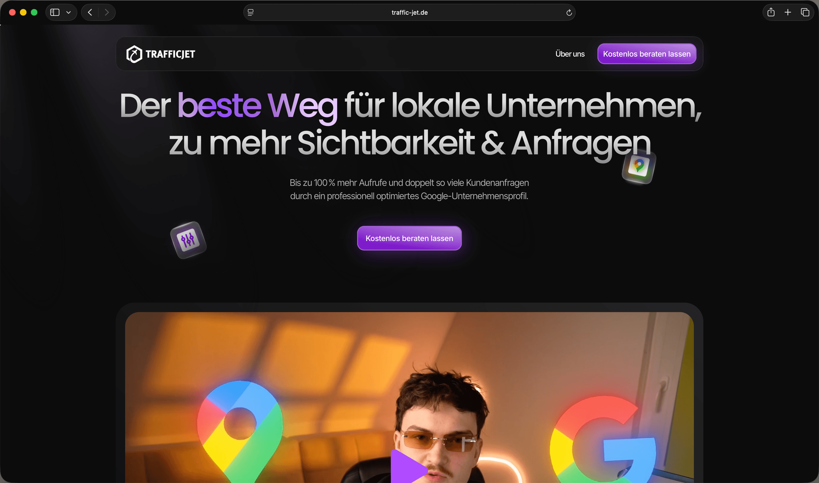 TrafficJet — Lokales SEO